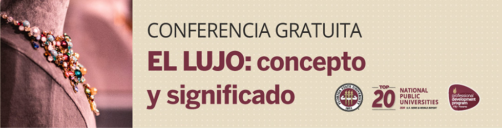Conferencia - El Lujo: concepto y significado