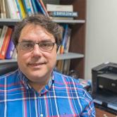 Eric Taieb in his office 