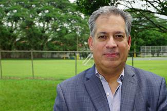 Jorge Giannareas outdoors in the City of Knowledge