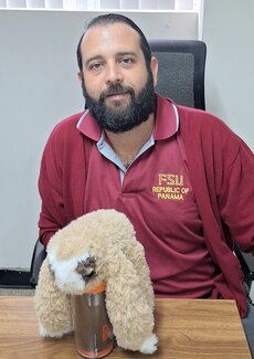 Shawn Golnick in his office